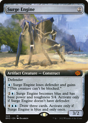 Surge Engine (Extended Art) [The Brothers' War] - The Mythic Store | 24h Order Processing