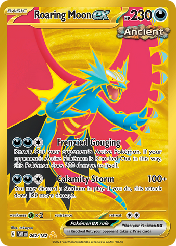 Roaring Moon ex (262/182) [Scarlet & Violet: Paradox Rift] - The Mythic Store | 24h Order Processing