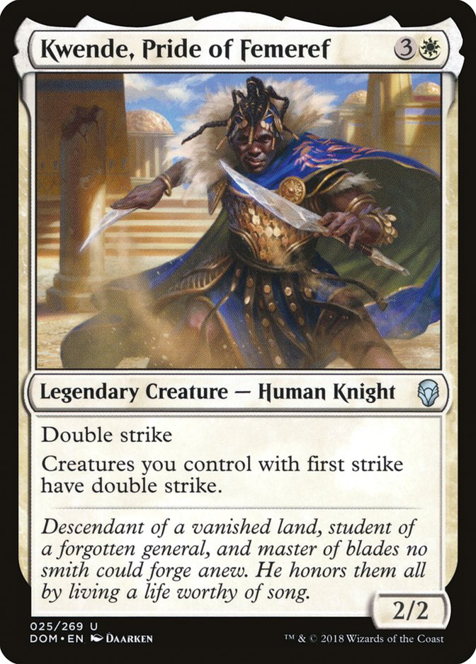 Kwende, Pride of Femeref [Dominaria] - The Mythic Store | 24h Order Processing