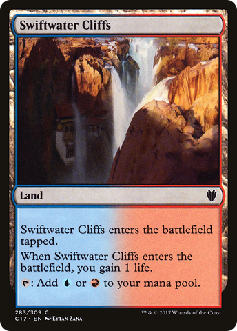 Swiftwater Cliffs [Commander 2017] - The Mythic Store | 24h Order Processing