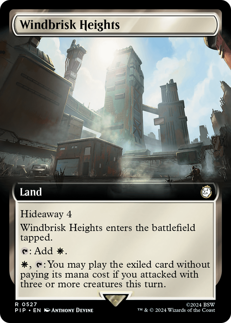 Windbrisk Heights (Extended Art) [Fallout] - The Mythic Store | 24h Order Processing