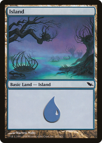 Island (287) [Shadowmoor] - The Mythic Store | 24h Order Processing