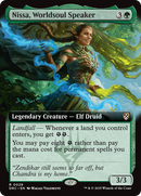 Nissa, Worldsoul Speaker (Extended Art) [Aetherdrift Commander] - The Mythic Store | 24h Order Processing