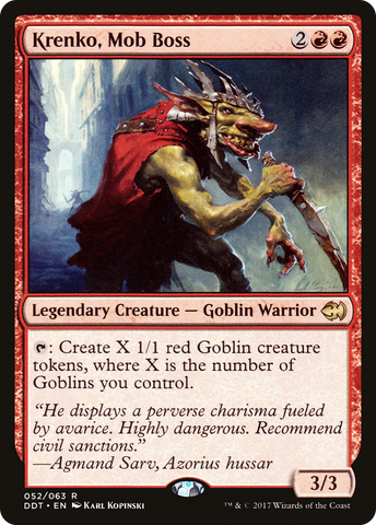 Krenko, Mob Boss [Duel Decks: Merfolk vs. Goblins] - The Mythic Store | 24h Order Processing
