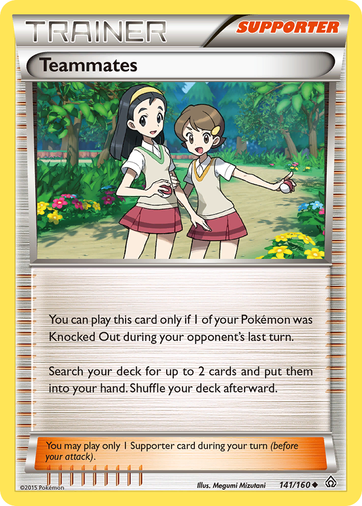 Teammates (141/160) [XY: Primal Clash] - The Mythic Store | 24h Order Processing