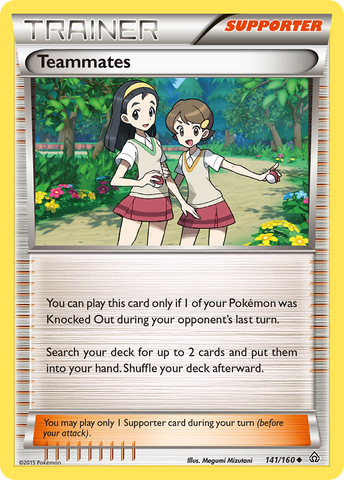 Teammates (141/160) [XY: Primal Clash] - The Mythic Store | 24h Order Processing