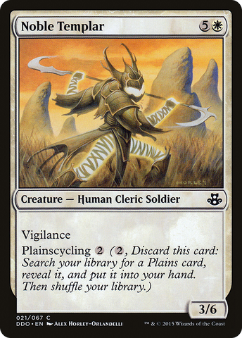 Noble Templar [Duel Decks: Elspeth vs. Kiora] - The Mythic Store | 24h Order Processing