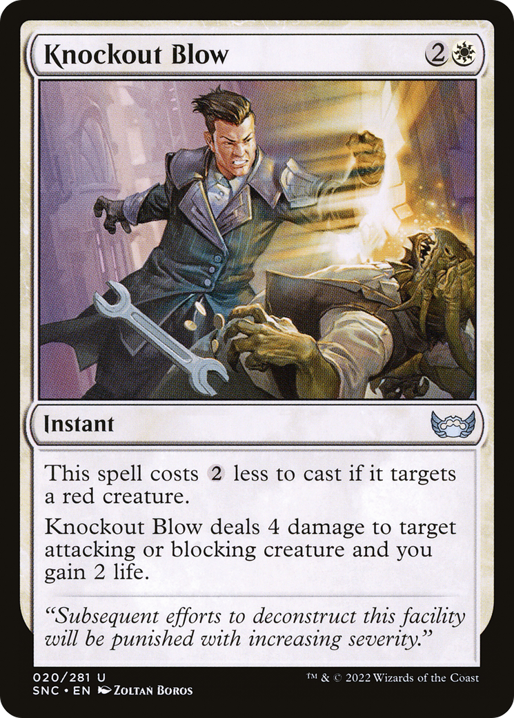 Knockout Blow [Streets of New Capenna] - The Mythic Store | 24h Order Processing