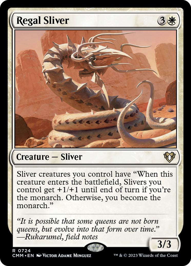 Regal Sliver [Commander Masters] - The Mythic Store | 24h Order Processing