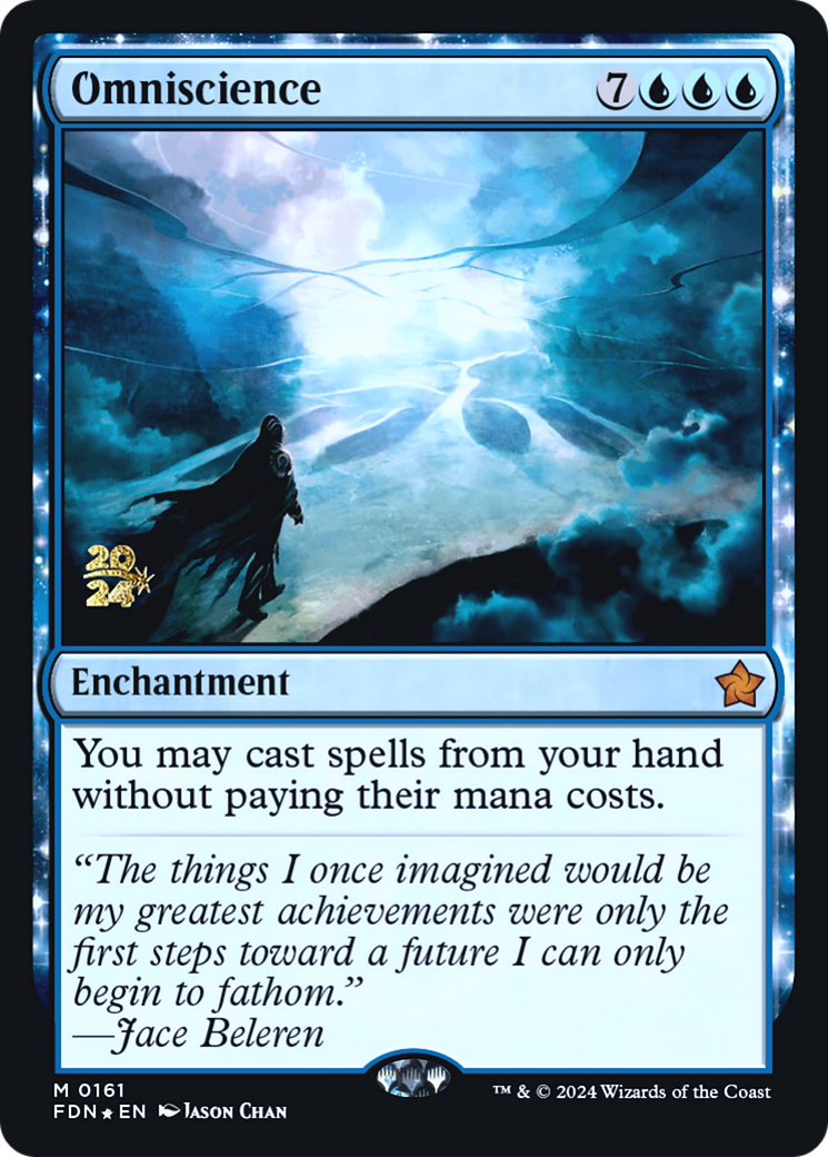 Omniscience [Foundations Prerelease Promos] - The Mythic Store | 24h Order Processing