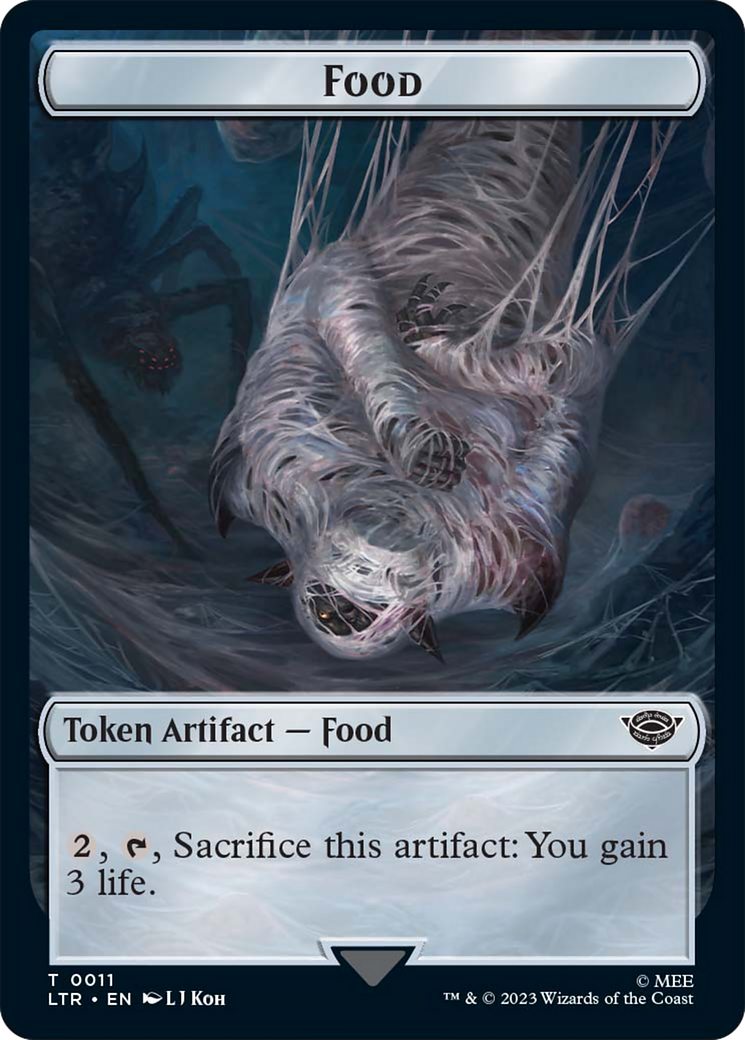 Ballistic Boulder // Food Token (11) Double-Sided Token [The Lord of the Rings: Tales of Middle-Earth Tokens] - The Mythic Store | 24h Order Processing