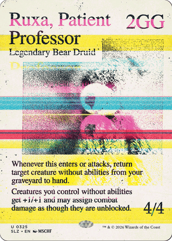 Ruxa, Patient Professor (0325) [Secret Lair x MSCHF: The Zeta Set]