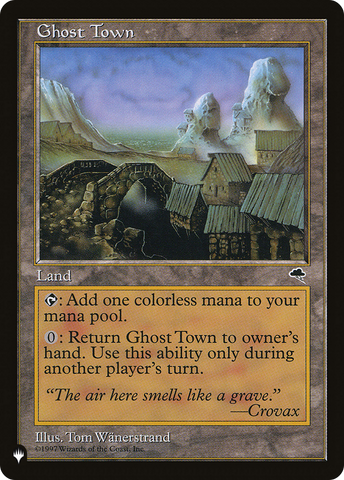 Ghost Town [The List] - The Mythic Store | 24h Order Processing