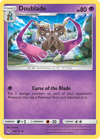 Doublade (48/131) [Sun & Moon: Forbidden Light] - The Mythic Store | 24h Order Processing