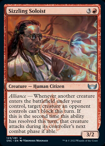 Sizzling Soloist [Streets of New Capenna] - The Mythic Store | 24h Order Processing