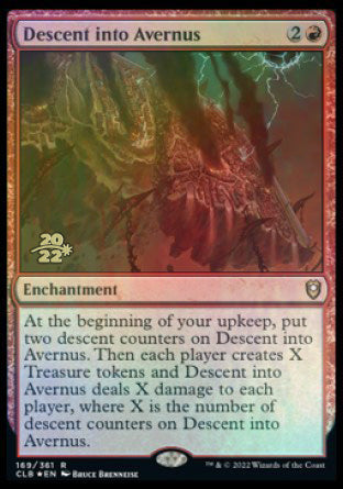 Descent into Avernus [Commander Legends: Battle for Baldur's Gate Prerelease Promos] - The Mythic Store | 24h Order Processing