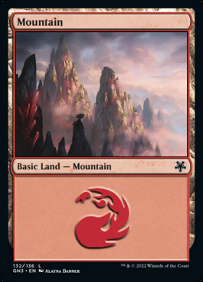 Mountain (132) [Game Night: Free-for-All] - The Mythic Store | 24h Order Processing