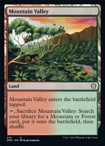 Mountain Valley [Dominaria United Commander] - The Mythic Store | 24h Order Processing