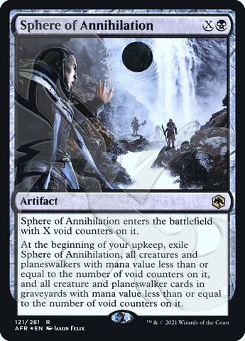 Sphere of Annihilation (Ampersand Promo) [Dungeons & Dragons: Adventures in the Forgotten Realms Promos] - The Mythic Store | 24h Order Processing