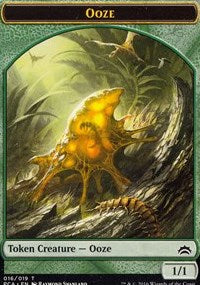 Ooze (016) // Ooze (017) Double-Sided Token [Planechase Anthology Tokens] - The Mythic Store | 24h Order Processing