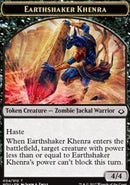 Earthshaker Khenra // Zombie Double-Sided Token [Hour of Devastation Tokens] - The Mythic Store | 24h Order Processing