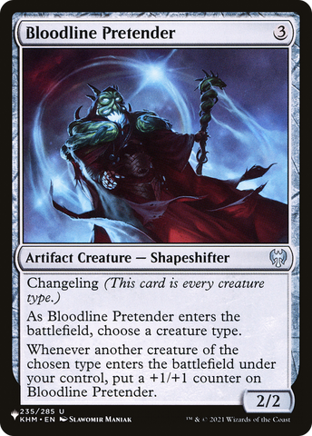 Bloodline Pretender [The List] - The Mythic Store | 24h Order Processing