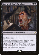 Curse of Fool's Wisdom [Commander 2019] - The Mythic Store | 24h Order Processing