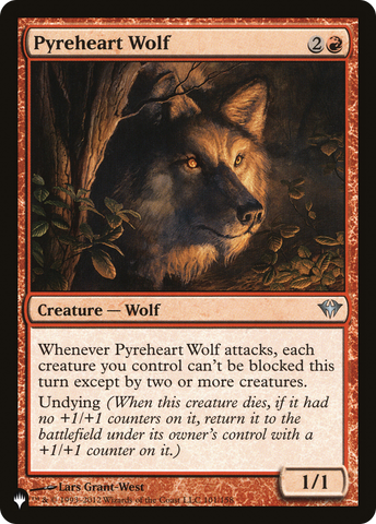 Pyreheart Wolf [The List] - The Mythic Store | 24h Order Processing