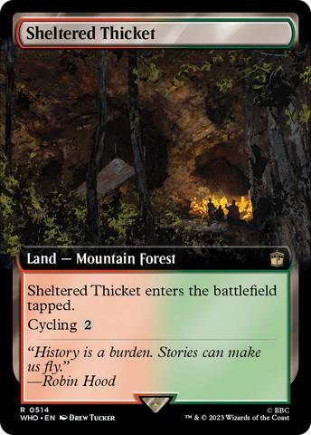 Sheltered Thicket (Extended Art) [Doctor Who] - The Mythic Store | 24h Order Processing