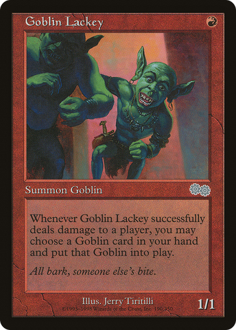 Goblin Lackey [Urza's Saga] - The Mythic Store | 24h Order Processing