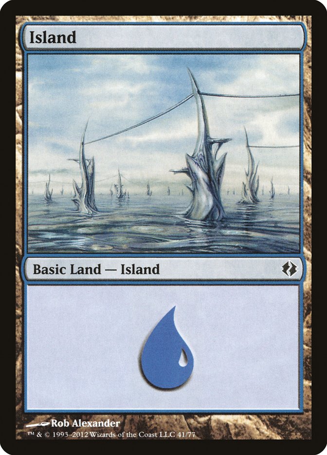 Island (41) [Duel Decks: Venser vs. Koth] - The Mythic Store | 24h Order Processing