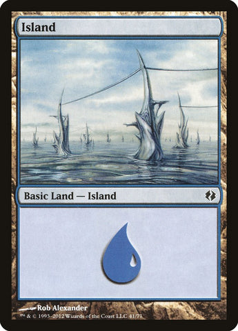 Island (41) [Duel Decks: Venser vs. Koth] - The Mythic Store | 24h Order Processing