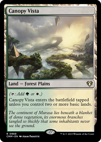 Canopy Vista [Commander Masters] - The Mythic Store | 24h Order Processing