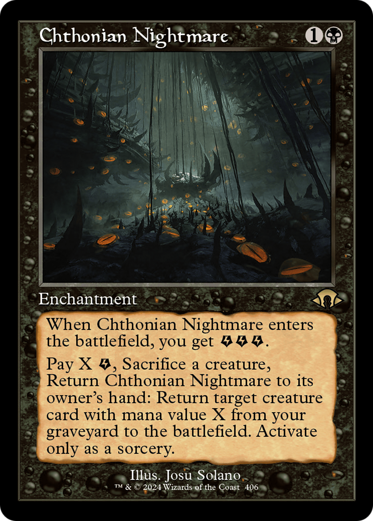 Chthonian Nightmare (Retro) [Modern Horizons 3] - The Mythic Store | 24h Order Processing