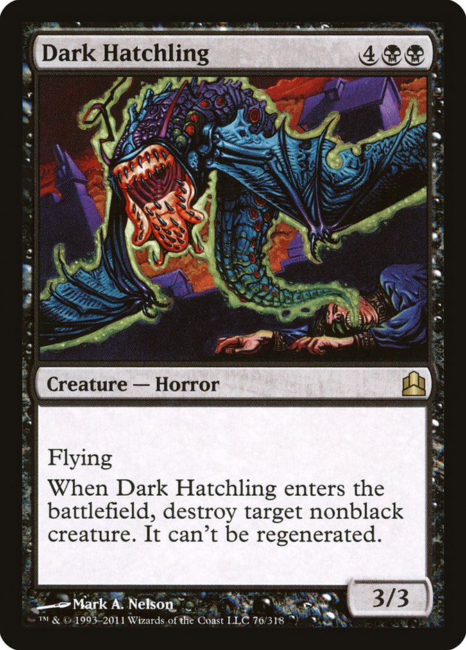 Dark Hatchling [Commander 2011] - The Mythic Store | 24h Order Processing