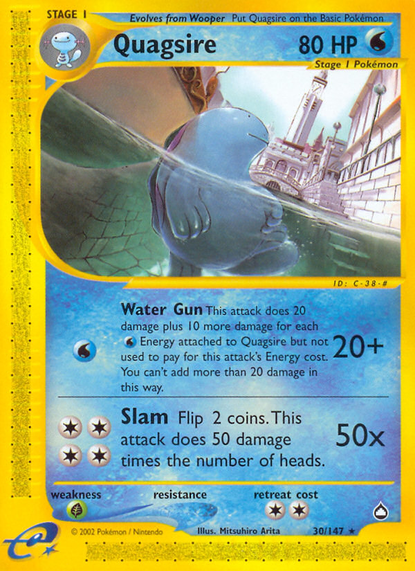 Quagsire (30/147) [Aquapolis] - The Mythic Store | 24h Order Processing