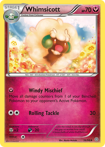 Whimsicott (56/98) [XY: Ancient Origins] - The Mythic Store | 24h Order Processing