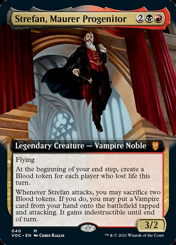 Strefan, Maurer Progenitor (Extended Art) [Innistrad: Crimson Vow Commander] - The Mythic Store | 24h Order Processing