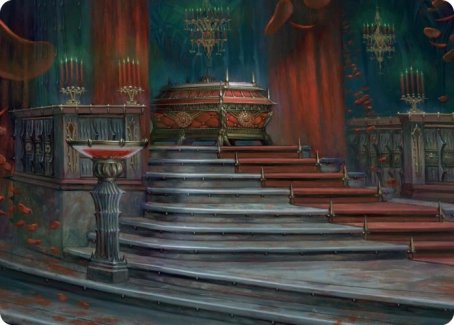 Edgar Markov's Coffin Art Card [Innistrad: Crimson Vow Art Series] - The Mythic Store | 24h Order Processing