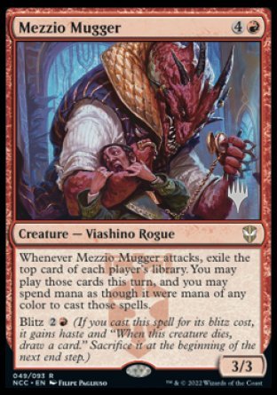 Mezzio Mugger (Promo Pack) [Streets of New Capenna Commander Promos] - The Mythic Store | 24h Order Processing