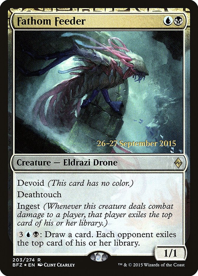 Fathom Feeder [Battle for Zendikar Prerelease Promos] - The Mythic Store | 24h Order Processing