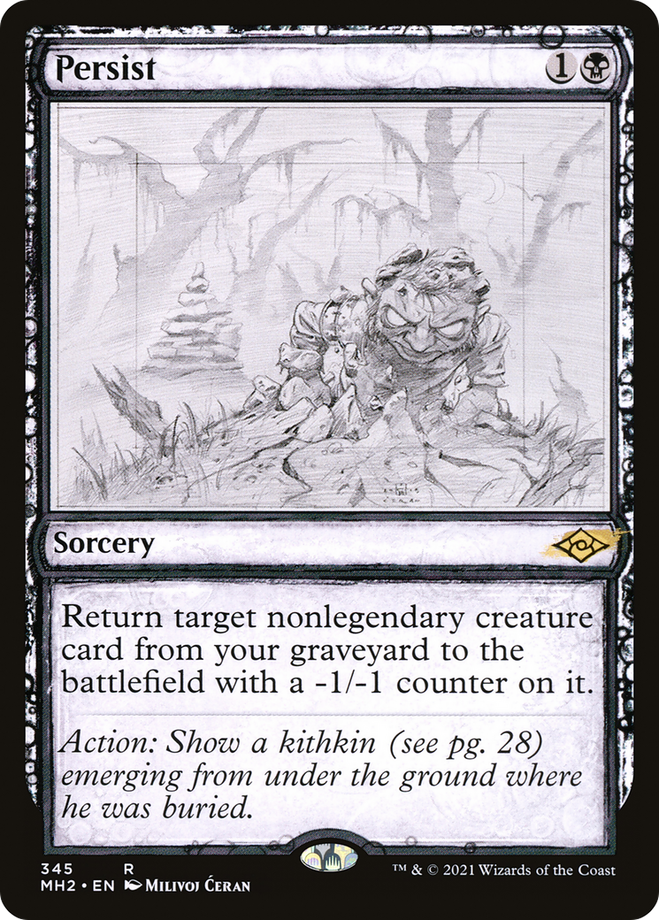 Persist (Sketch) [Modern Horizons 2] - The Mythic Store | 24h Order Processing