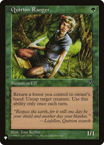 Quirion Ranger [The List] - The Mythic Store | 24h Order Processing