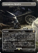 Courageous Resolve (Borderless) [The Lord of the Rings: Tales of Middle-Earth Commander] - The Mythic Store | 24h Order Processing