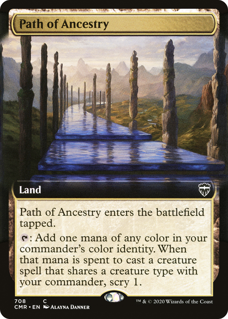 Path of Ancestry (Extended Art) [Commander Legends] - The Mythic Store | 24h Order Processing