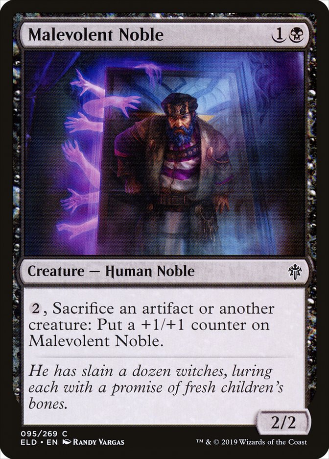Malevolent Noble [Throne of Eldraine] - The Mythic Store | 24h Order Processing