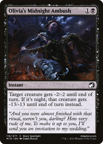 Olivia's Midnight Ambush [Innistrad: Midnight Hunt] - The Mythic Store | 24h Order Processing