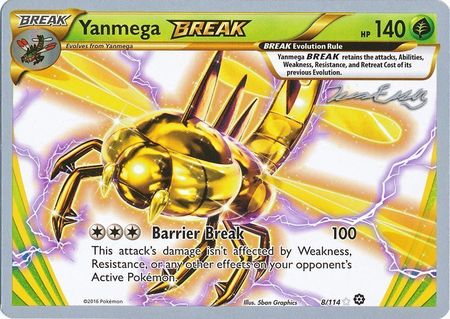 Yanmega BREAK (8/114) (Bebe - Jesper Eriksen) [World Championships 2016] - The Mythic Store | 24h Order Processing