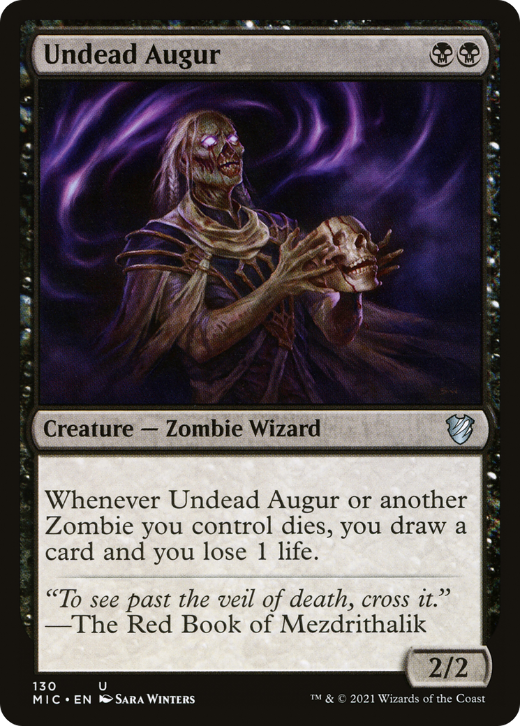 Undead Augur [Innistrad: Midnight Hunt Commander] - The Mythic Store | 24h Order Processing