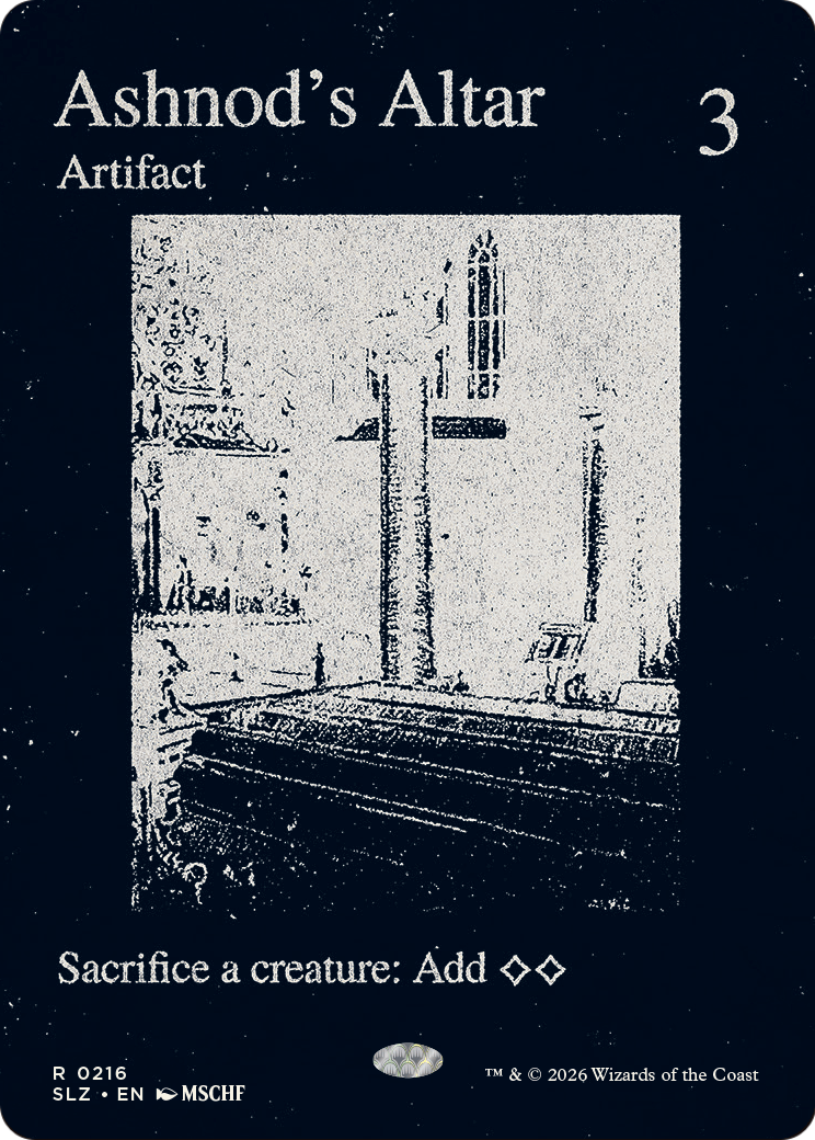 Ashnod's Altar (0216) [Secret Lair x MSCHF: The Zeta Set] - The Mythic Store | 24h Order Processing